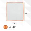 image:imageSuperio Microfiber Glass Mirror Window Cleaning Cloth for Car Windshield Lenses Tv Screen Electronics 14x16 Large Micro Fiber Lint amp Streak Free BlueGreen 2 Pack Just Water 2 Pack Smoke