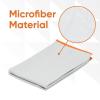 image:imageSuperio Microfiber Glass Mirror Window Cleaning Cloth for Car Windshield Lenses Tv Screen Electronics 14x16 Large Micro Fiber Lint amp Streak Free BlueGreen 2 Pack Just Water 2 Pack Smoke