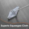 image:imageSuperio Squeegee Mopping Towel Floor Cloth White Cloth for Cuban Style Mop Israeli Sponga Kitchen Bathroom Cleaning Tile Stone Wood Floor Washing Drying Towel 18x24 18 Pack