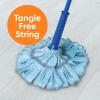 image:imageSuperio String Cotton Mop for Hardwood Floors SelfWringing HeavyDuty CommercialIndustrial Use with Aluminum Handle  BlueFull Mop  2 Pack