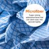 image:imageSuperio String Cotton Mop for Hardwood Floors SelfWringing HeavyDuty CommercialIndustrial Use with Aluminum Handle  BlueFull Mop