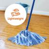 image:imageSuperio String Cotton Mop for Hardwood Floors SelfWringing HeavyDuty CommercialIndustrial Use with Aluminum Handle  BlueRefill Head