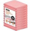 image:imageSuperio Handy Wipes for Kitchen  Red Reusable MultiPurpose HeavyDuty Cleaning Cloth for House Bathroom and Office Disposable Dish Towel 50 Pack