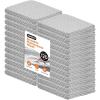 image:imageSuperio Handy Wipes for Kitchen MultiPurpose HeavyDuty Reusable Cleaning Cloth for House Bathroom and Office Disposable Dish Towel Grey 120 Pack