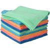 image:imageSuperio Microfiber Cleaning Cloths ColorCoded for Easy Organization UltraSoft Durable MultiPurpose Cloths for Bathroom Kitchen Windows Furniture Electronics PinkBlueYellowMulticolor