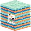 image:imageSuperio Microfiber Cleaning Cloths ColorCoded for Easy Organization UltraSoft Durable MultiPurpose Cloths for Bathroom Kitchen Windows Furniture Electronics Multi 72 Pack