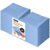 image:imageSuperio Microfiber Cleaning Cloths ColorCoded for Easy Organization UltraSoft Durable MultiPurpose Cloths for Bathroom Kitchen Windows Furniture Electronics Blue 24 Pack