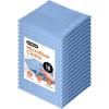 image:imageSuperio Microfiber Cleaning Cloths ColorCoded for Easy Organization UltraSoft Durable MultiPurpose Cloths for Bathroom Kitchen Windows Furniture Electronics Blue 18 Pack