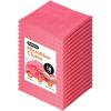 image:imageSuperio Microfiber Cleaning Cloths ColorCoded for Easy Organization UltraSoft Durable MultiPurpose Cloths for Bathroom Kitchen Windows Furniture Electronics Pink 18 Pack