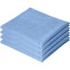 image:imageSuperio Microfiber Cleaning Cloths ColorCoded for Easy Organization UltraSoft Durable MultiPurpose Cloths for Bathroom Kitchen Windows Furniture Electronics Blue 4 Pack
