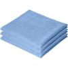 image:imageSuperio Microfiber Cleaning Cloths ColorCoded for Easy Organization UltraSoft Durable MultiPurpose Cloths for Bathroom Kitchen Windows Furniture Electronics Blue 3 Pack