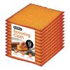 image:imageSuperio Scouring Pads NonScratch Dish Scrubbers Scrub Cloth for Scouring Kitchen Dishwashing Cleaning 12 Pack