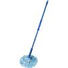 image:imageSuperio String Cotton Mop for Hardwood Floors SelfWringing HeavyDuty CommercialIndustrial Use with Aluminum Handle  BlueFull Mop  1 Pack