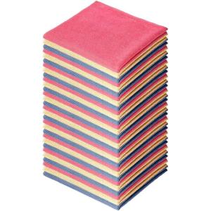 image:imageSuperio Microfiber Cleaning Cloth for Cars Kitchen Cleaning Rags for Housekeeping 12 Micro Fiber Towels for House Bathroom AllPurpose StreakFree lintFree Wash Cloths Multicolor 30 Pack