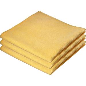 image:imageSuperio Microfiber Glass Cleaning Cloth Mirror amp Window Miracle Cloth Lint amp Streak Free Washable Large EcoFriendly for Electronics Cars Tv Screens GlassesYellow
