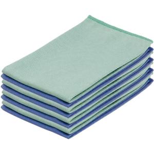 image:imageSuperio Microfiber Window Cleaning Cloth Mirror amp Glass Miracle Cloth Lint amp Streak Free Washable Large EcoFriendly for Cars Tv Screens Glasses Cleans with Plain Water 14x16 8 Pack