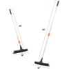 image:imageHorse Hair Upright Dust Broom  18 Swivel Kitchen Sweeper with Soft Bristles for Dog Hair Hardwood amp Tile Floors  Telescopic Handle Narrow Thin DesignSilicone
