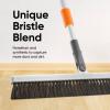 image:imageHorse Hair Upright Dust Broom  18 Swivel Kitchen Sweeper with Soft Bristles for Dog Hair Hardwood amp Tile Floors  Telescopic Handle Narrow Thin DesignHorsehair