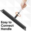image:imageHorse Hair Upright Dust Broom  18 Swivel Kitchen Sweeper with Soft Bristles for Dog Hair Hardwood amp Tile Floors  Telescopic Handle Narrow Thin DesignSilicone