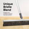 image:imageHorse Hair Upright Dust Broom  18 Swivel Kitchen Sweeper with Soft Bristles for Dog Hair Hardwood amp Tile Floors  Telescopic Handle Narrow Thin DesignHorsehair