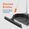 image:imageHorse Hair Upright Dust Broom  18 Swivel Kitchen Sweeper with Soft Bristles for Dog Hair Hardwood amp Tile Floors  Telescopic Handle Narrow Thin DesignSilicone