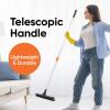 image:imageHorse Hair Upright Dust Broom  18 Swivel Kitchen Sweeper with Soft Bristles for Dog Hair Hardwood amp Tile Floors  Telescopic Handle Narrow Thin DesignSilicone