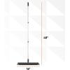 image:imageHorse Hair Upright Dust Broom  18 Swivel Kitchen Sweeper with Soft Bristles for Dog Hair Hardwood amp Tile Floors  Telescopic Handle Narrow Thin DesignSilicone