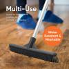 image:imageSuperio 16 Pet Hair Remover Silicone Broom  Carpet Rake for Fur Removal  Rug Rake to Fluff Carpet  for Dust on Hardwood Floor amp Tile  Rinse to CleanBroom with Handle