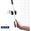 image:imageSuperio Mop and Broom Holder Set of 12 Single Piece Hooks Stainless Steel Wall Mount Cleaning Storage Tool Organizer HeavyDuty Hook for Kitchen and Office1 Pack