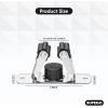 image:imageSuperio Mop and Broom Holder Set of 12 Single Piece Hooks Stainless Steel Wall Mount Cleaning Storage Tool Organizer HeavyDuty Hook for Kitchen and Office5 Pack
