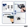 image:imageSuperio Mop and Broom Holder Set of 12 Single Piece Hooks Stainless Steel Wall Mount Cleaning Storage Tool Organizer HeavyDuty Hook for Kitchen and Office5 Pack