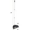 image:imageSuperio Silicone Broom  Carpet Rake with 35 Long Handle Dustpan Set  Rubber Broom for Pet Hair on Carpet amp Hardwood Floors StandUp Dustpan with Aluminum Handle  GrayDustpan with 3 Part Handle