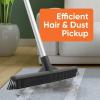 image:imageSuperio Silicone Broom Head  Carpet Rake amp Rubber Broom for Pet Hair on Carpet amp Hardwood Floors Slim Design for Floor Cleaning  Head Only