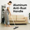 image:imageSuperio Silicone Pet Hair Broom Carpet Cleaner Salon Broom with Builtin Window Washer Squeegee Head OnlyBroom  48 Handle