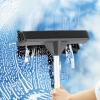image:imageSuperio Silicone Pet Hair Broom Carpet Cleaner Salon Broom with Builtin Window Washer Squeegee Head OnlyBroom  55 Handle