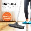 image:imageSuperio Silicone Pet Hair Broom Carpet Cleaner Salon Broom with Builtin Window Washer Squeegee Head OnlyBroom  55 Handle