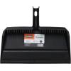 image:imageSuperio Wide Plastic Dustpan with Comb  16 Wide Rubber Lip Broom Handle Clip WhiteBlack