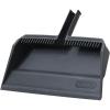 image:imageSuperio Wide Plastic Dustpan with Comb  16 Wide Rubber Lip Broom Handle Clip WhiteGray
