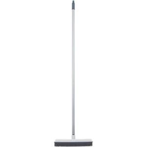 image:imageRubber Bristle Broom for Hardwood Floors Tiles Carpets Wood and Vinyl Salon Broom Rubber Squeegee Broom Rug Broom Rubber Rake for Human Hair Pet Hair Fur Lint Liquid Grey by SuperioFull Broom