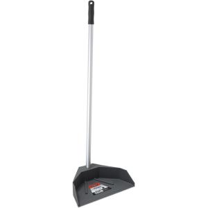 image:imageSuperio Silicone Broom  Carpet Rake with 35 Long Handle Dustpan Set  Rubber Broom for Pet Hair on Carpet amp Hardwood Floors StandUp Dustpan with Aluminum Handle  GrayDustpan