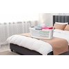 image:imageSuperio Large Stackable Hip Hugging Laundry Basket  54L Handles Plastic Washing Bin Organizer1