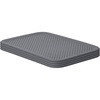 image:imageSuperio Ribbed Collection  Superio Lid for Decorative Plastic Open Home Storage Bins Organizer Baskets Medium Grey  for Organizing Closet Shelves Drawer Shelf 5 Liter 4 Pack