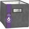 image:imageSuperio Collapsible Storage Bins For Organization And Storage Closet Organizers And Storage Dorm Room Storage Storage Containers Laundry Room Organization Grey 1packGrey