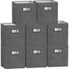 image:imageSuperio Collapsible Storage Bins For Organization And Storage Closet Organizers And Storage Dorm Room Storage Storage Containers Laundry Room Organization Grey 1packGrey