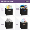 image:imageSuperio Collapsible Storage Bins For Organization And Storage Closet Organizers And Storage Dorm Room Storage Storage Containers Laundry Room Organization Grey 1packBlack