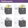 image:imageSuperio Collapsible Storage Bins For Organization And Storage Closet Organizers And Storage Dorm Room Storage Storage Containers Laundry Room Organization Grey 1packGrey