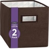 image:imageSuperio Collapsible Storage Bins For Organization And Storage Closet Organizers And Storage Dorm Room Storage Storage Containers Laundry Room Organization Grey 1packBrown