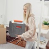 image:imageSuperio Collapsible Storage Bins For Organization And Storage Closet Organizers And Storage Dorm Room Storage Storage Containers Laundry Room Organization Grey 1packGrey