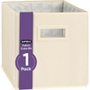 image:imageSuperio Collapsible Storage Bins For Organization And Storage Closet Organizers And Storage Dorm Room Storage Storage Containers Laundry Room Organization Cream 1pack