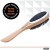 image:imageSuperio Lint Brush for Clothes12Pack3 in 1 Garment Brush  Double Sided Wood HandleClothes BrushLint Brush for SuitWool CoatRemoves Pet Lint and Dust and Shoe Horn1 Count Pack of 1